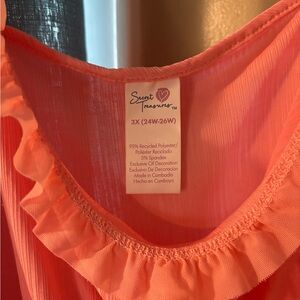 Peach/pink pajama set